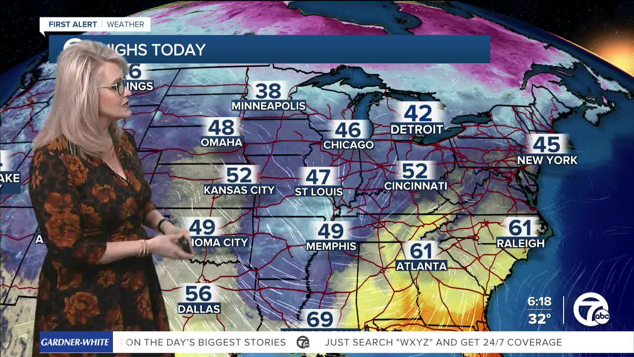 Metro Detroit Weather: Dry Weather To Start The Week