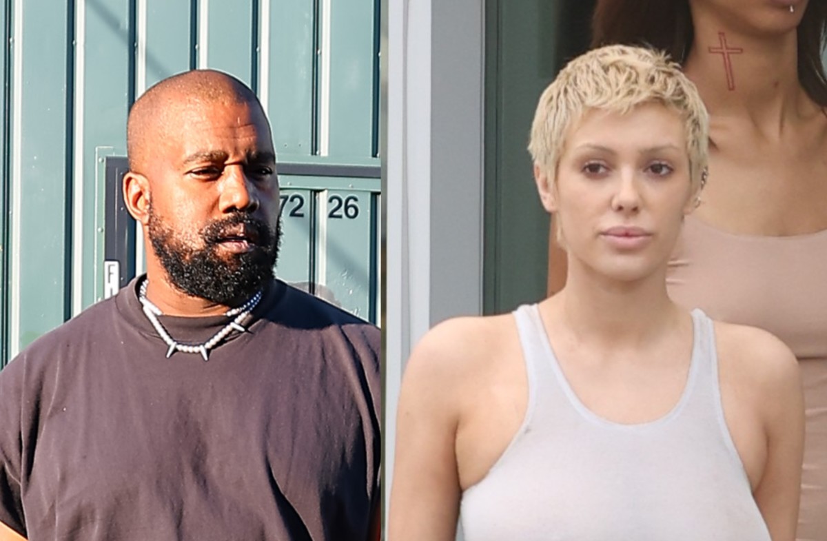 Kanye West And Wife Bianca Censori Wear Puzzling Matching Outfits To ...