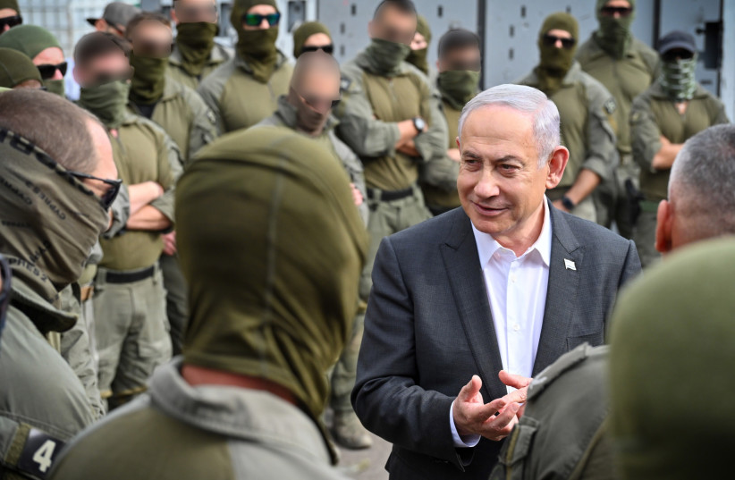 netanyahu congratulates yamam forces who liberated hostages