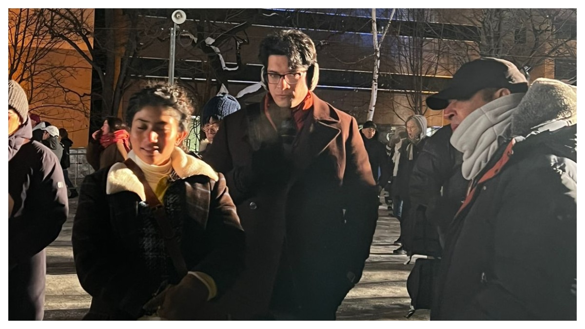 Junaid Khan And Sai Pallavi Enjoy Sapporo Snow Festival While Shooting ...