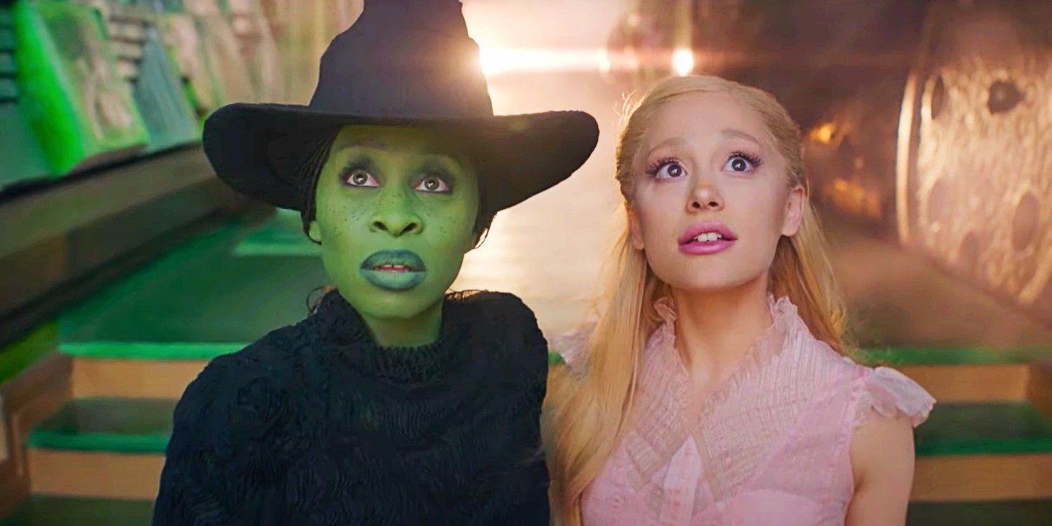 Wicked Movie Poster Teases Shadows In Elphaba & Glinda's Friendship