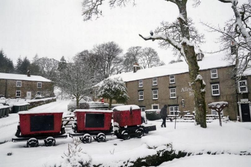 exact date snow will hit your area next week as three regions to be worst affected