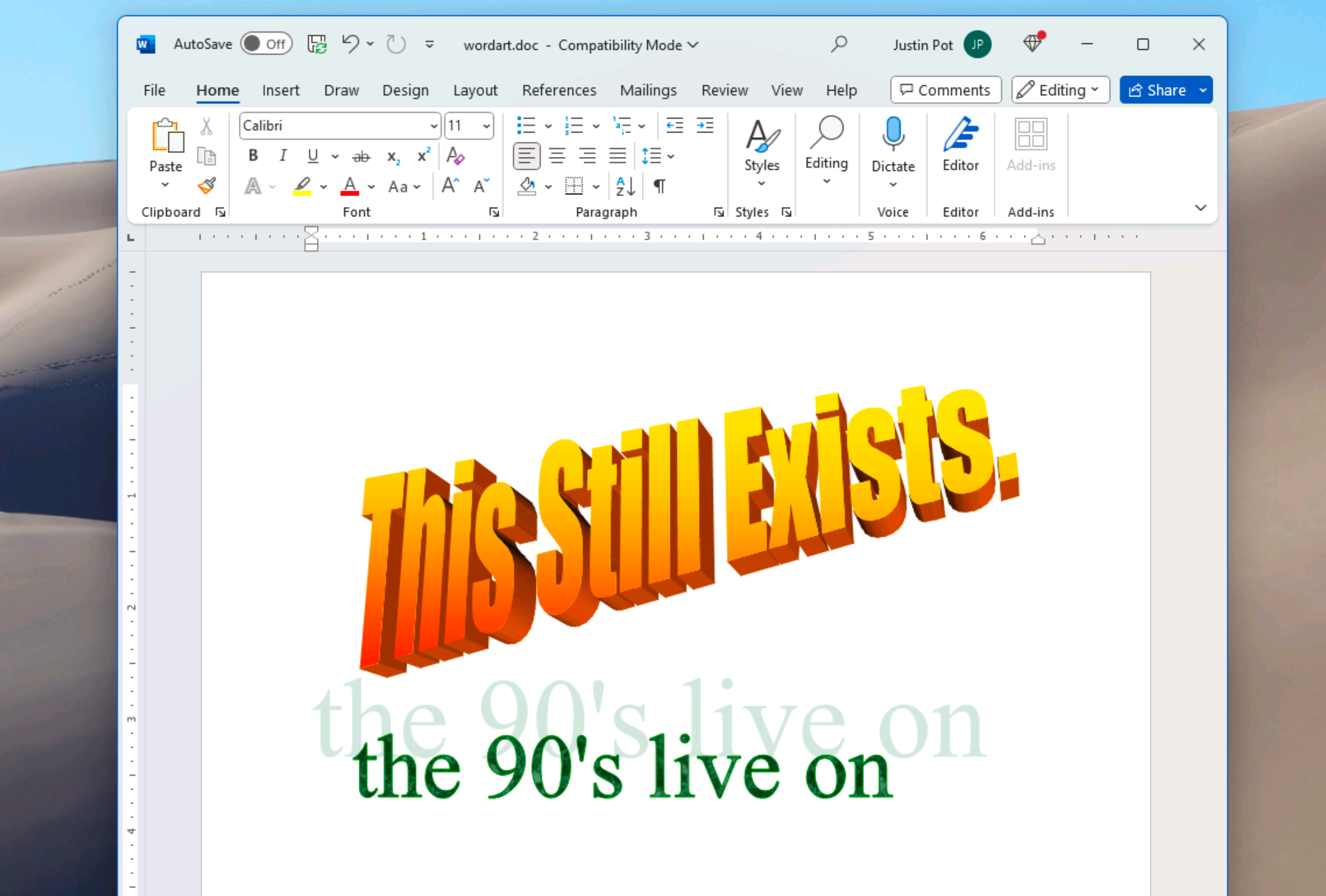 how to, microsoft, how to get the retro wordart back in microsoft word