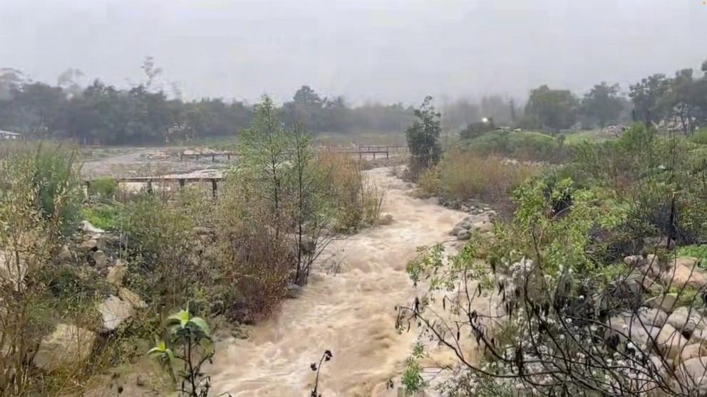 california faces flooding, mudslides as rain storm inundates state