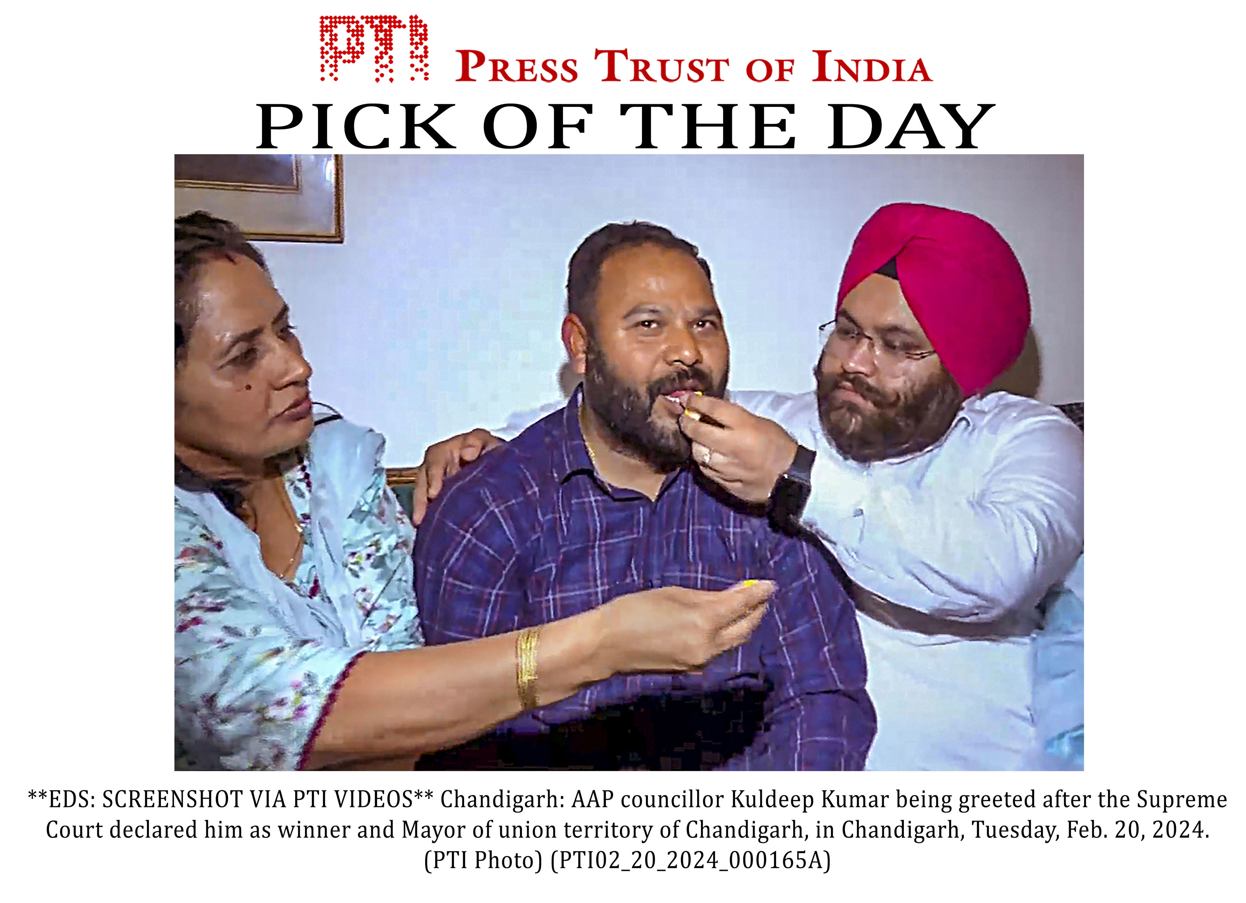 beaten aap candidate conquers winner in chandigarh mayoral poll after sc intervenes