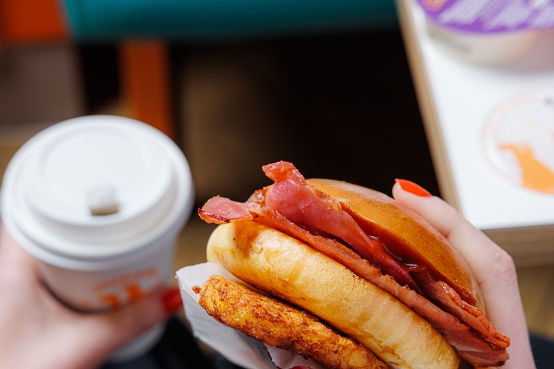 fast food chain launches breakfast menu to rival mcdonald's - including hash brown with twist