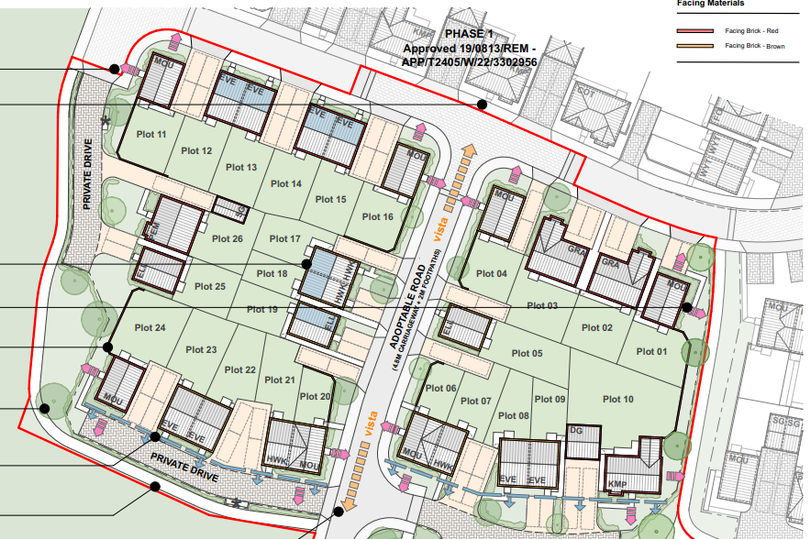 plan for 26 homes on glen parva former landfill site