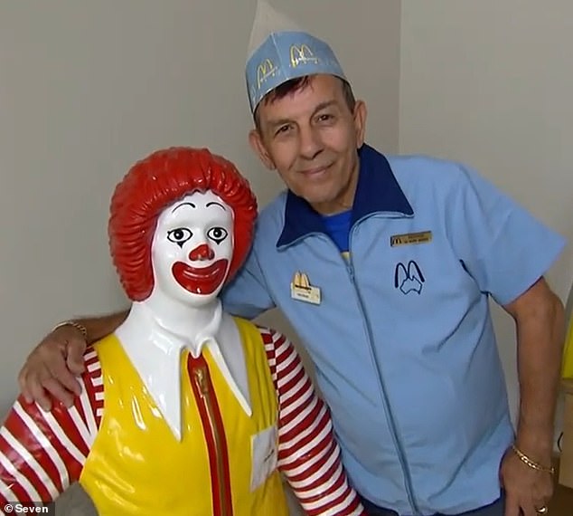 melbourne mcdonalds's worker celebrates 50 years on the job and becomes longest serving aussie employee