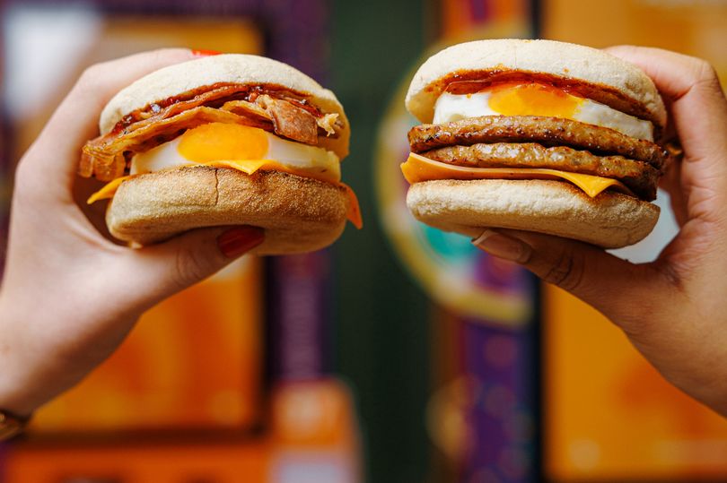 fast food chain launches breakfast menu to rival mcdonald's - including hash brown with twist