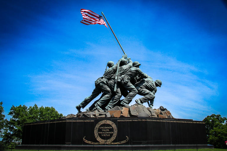 United States Marine Corp Memorial in Washington, DC