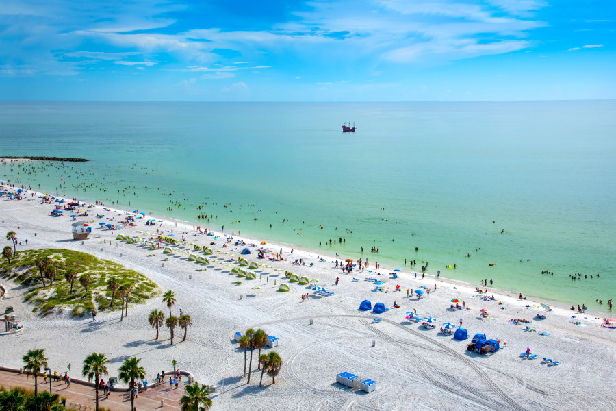 Clearwater Beach named one of the world’s best white-sand beaches
