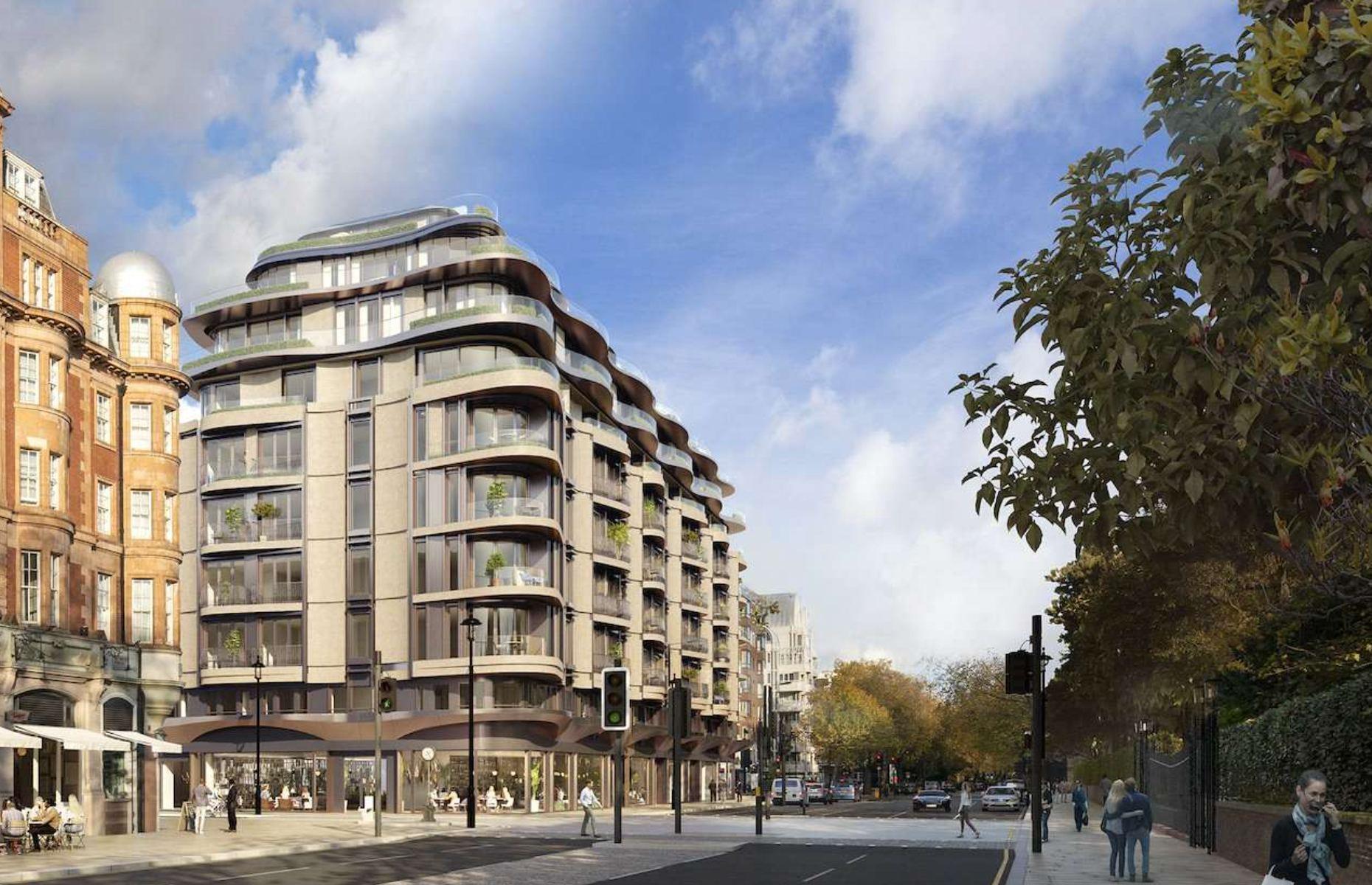 <p>It may be discreet from the outside, but the largest penthouse in the <a href="https://www.savills.com.hk/find-a-property/property-selection/international-residential-sales/london/park-modern.aspx">Park Modern</a> development came with a hefty $76 million <a href="https://www.mansionglobal.com/articles/hyde-park-project-unveils-60-million-crown-jewel-penthouse-228011">price tag</a>, making it London’s most expensive apartment. The 57-home project in Queensway was designed by architects PLP, who designed 22 Bishopsgate in the city of London, which is currently the second-tallest building in Britain after the Shard. The project was supposed to be finished in summer 2023, but no news has yet been announced confirming the completion of Park Modern.   </p>