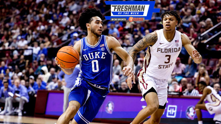 Ranking college basketball's best freshmen: Duke's Jared McCain earns Freshman of the Week
