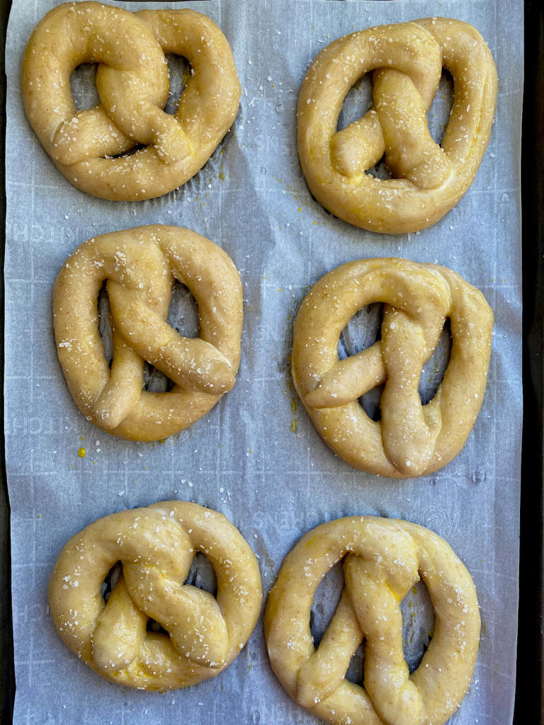 Sourdough Soft Pretzels (or Pretzel Bites)