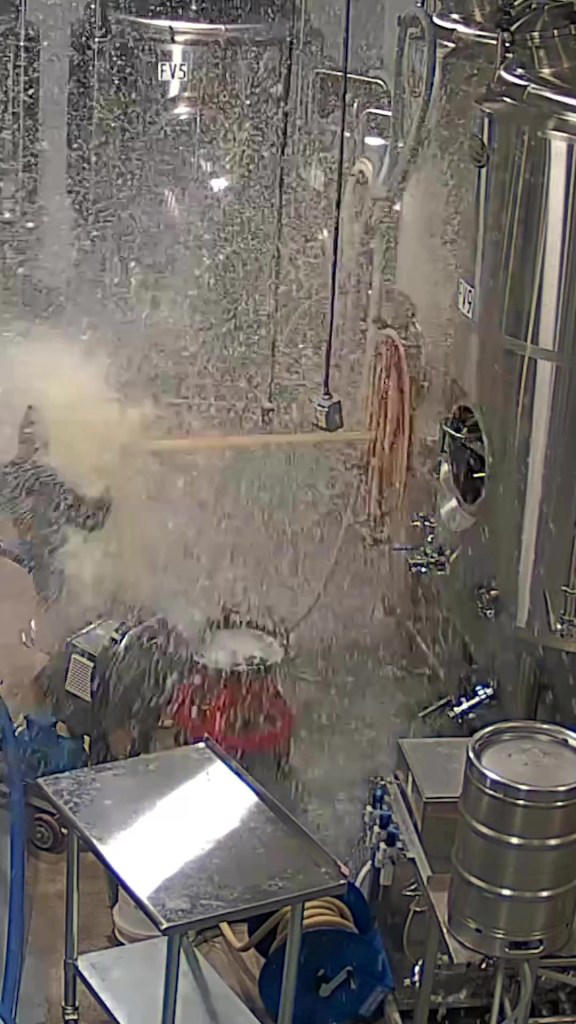 Minn. brewer sent flying across floor after beer tank valve explodes ...