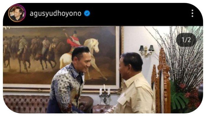 AHY Minta Restu Ke SBY Dan Lapor Prabowo Usai Ditunjuk Jokowi Jadi ...