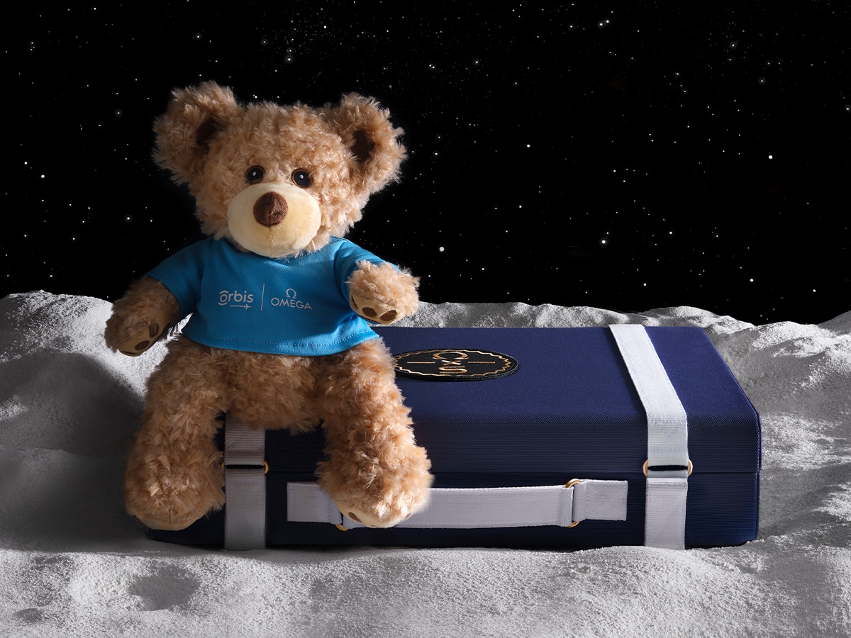 ‘world first’ omega moonswatch suitcases hit auction block