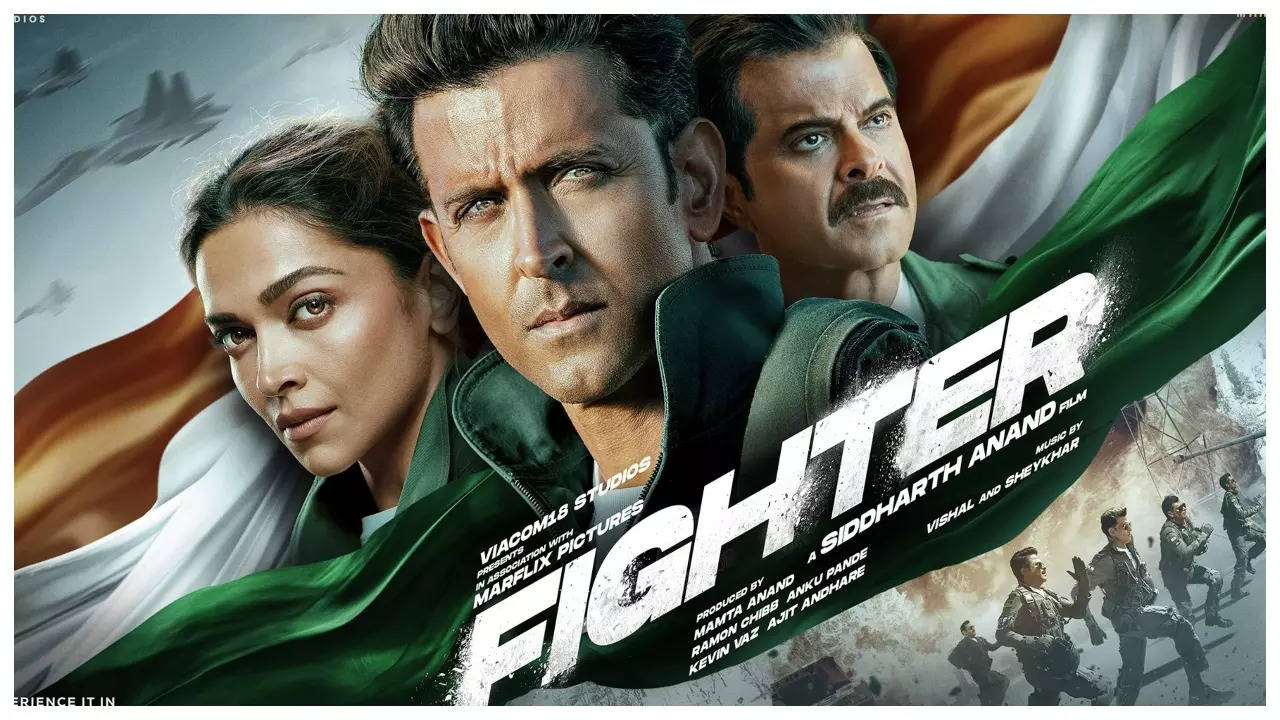 hrithik roshan and deepika padukone's 'fighter' becomes highest grossing indian film of 2024 at world-wide box office with rs 356 crore collection