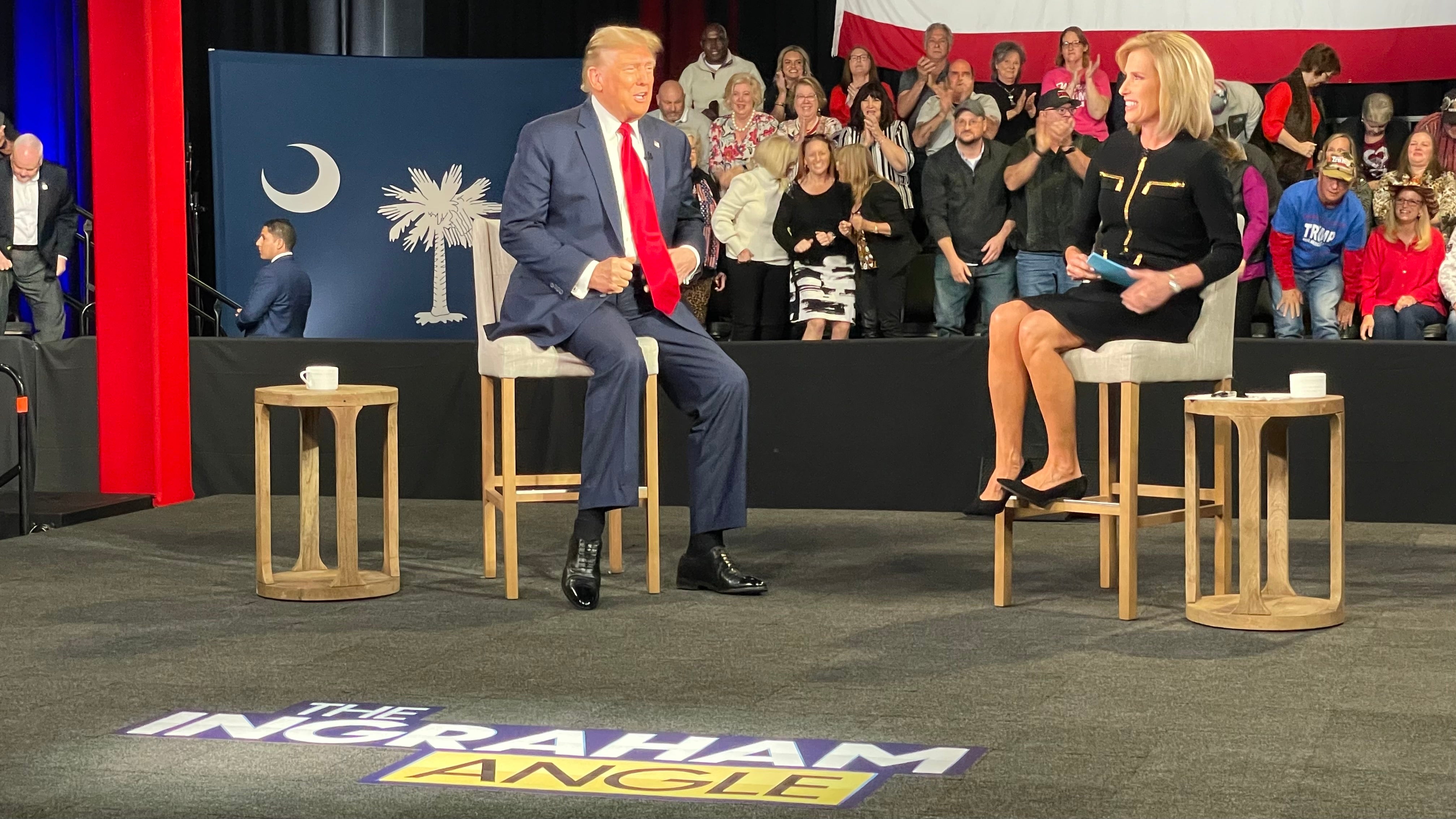 On Challenging Biden To Debates, Trumps Tells Ingraham 'I’ll Do It ...