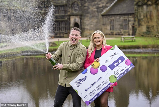 man gets engaged and promoted... then wins the lottery! euromillions winner, 32, lands £57,000 in astonishing lucky streak