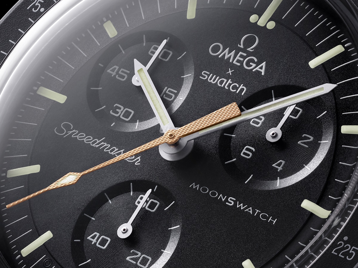 ‘world first’ omega moonswatch suitcases hit auction block