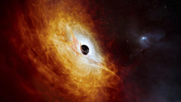 Astronomen ontdekken het helderste object in het heelal