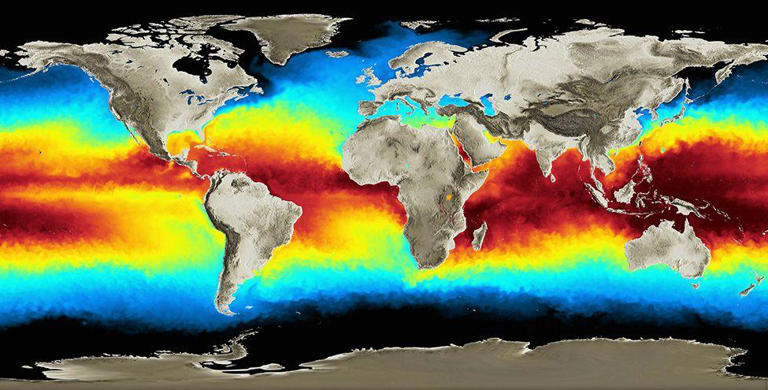 A temperatura da superfcie do mar: a monitorizao climtica atual tem uma 'dvida' com o programa que lanou os satlites ERS