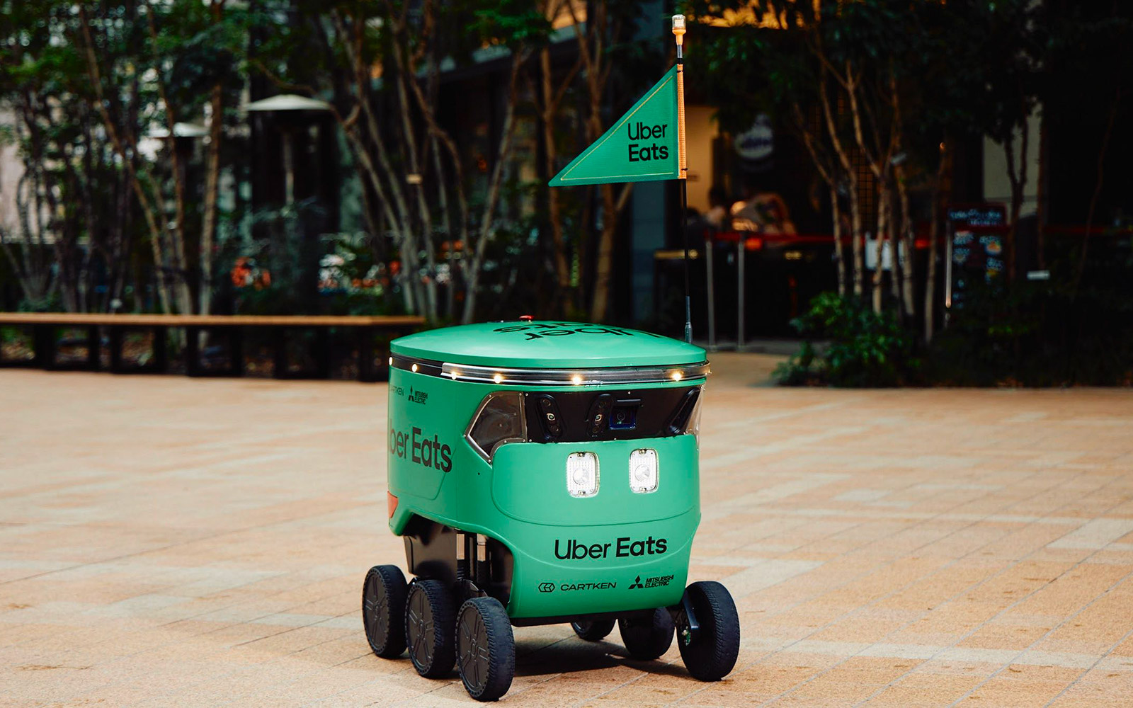 Uber Eats Expands Its Autonomous Food Delivery Service To Japan