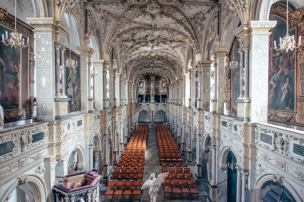 <p>Only the audience chamber and chapel survived the fire, but after a nationwide fundraiser, the castle was rebuilt. The castle reopened in 1978 as the Museum of National History. </p>  <p>The now world-famous museum is home to a magnificent collection of historical portraits and paintings of the castle’s old interiors.</p>