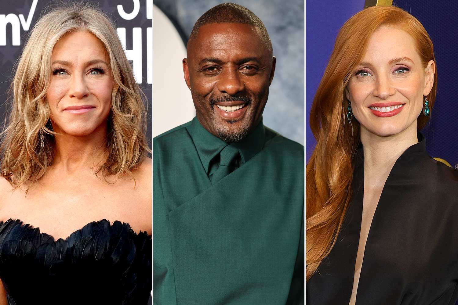 jennifer aniston, idris elba, jessica chastain and more to present at 2024 sag awards