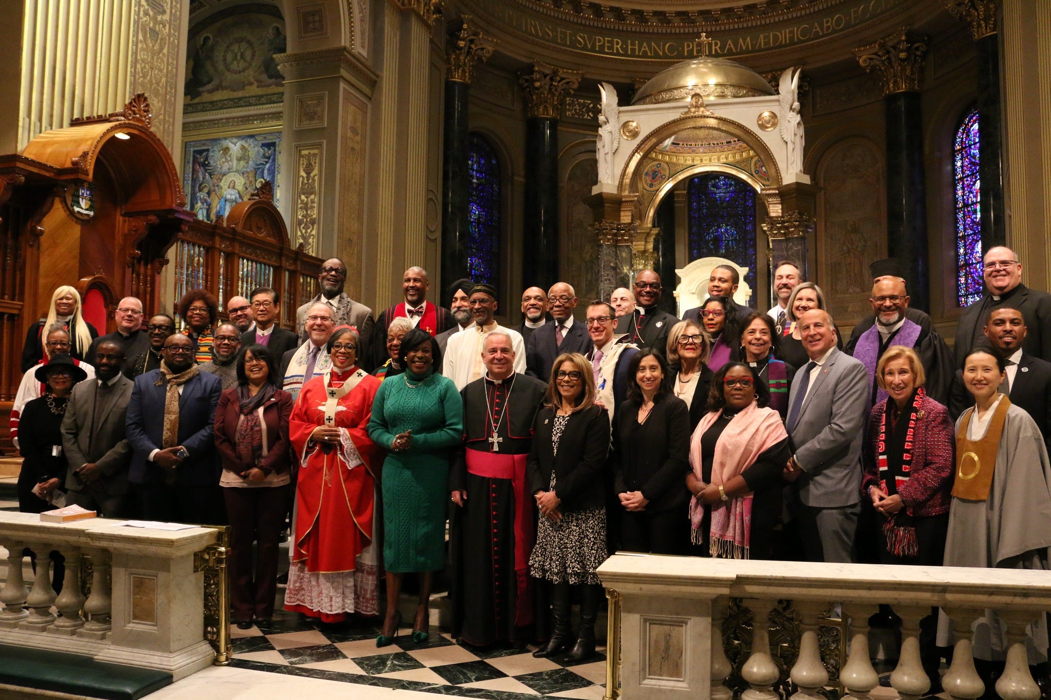 Interfaith Leaders Pray For The Success Of Parker Administration As It ...