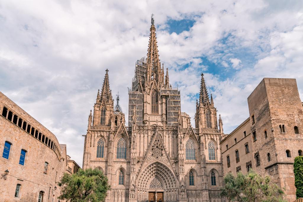 <p>When you are in Barcelona, make sure to visit the magnificent Barcelona Cathedral and explore its impressive interior. The cathedral is a testament to the city’s rich history and <a href="https://worldwildschooling.com/european-cities-with-stunning-architecture/">architecture</a>. The square where the cathedral is located is a lively spot that’s pedestrian-friendly, making it a perfect place to take a break from sight-seeing in Barcelona.</p><p class="has-text-align-center has-medium-font-size">Read also: <a href="https://worldwildschooling.com/european-cities-with-stunning-architecture/">Top Cities With Stunning Architecture in Europe</a></p>