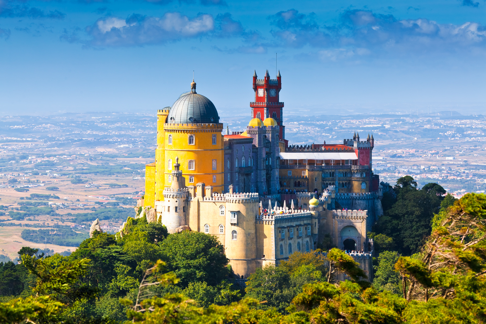<p>Pena National Palace was the favorite home of the royal family until the monarchy was overthrown in 1910. </p>  <p>The castle was restored later in the 20th century and is now a UNESCO World Heritage Site.</p>