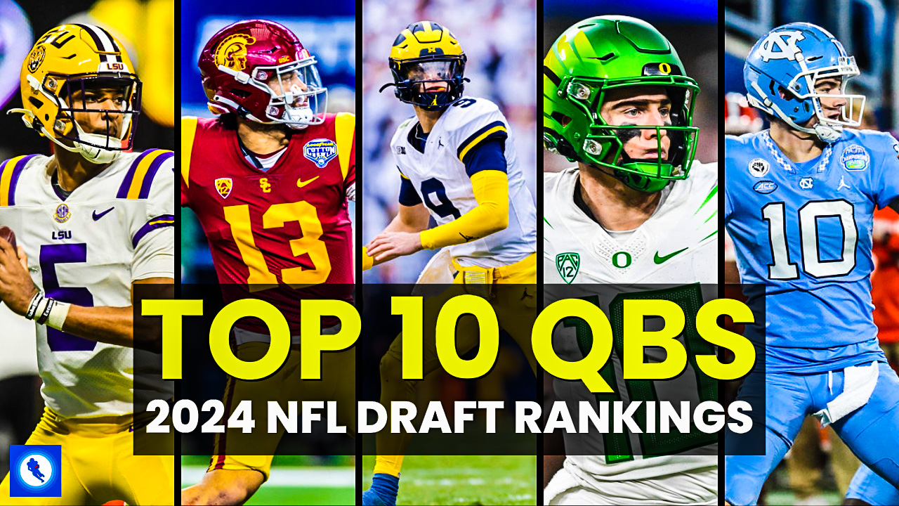 2024 NFL Draft - Top 10 QB Rankings | RotoBaller