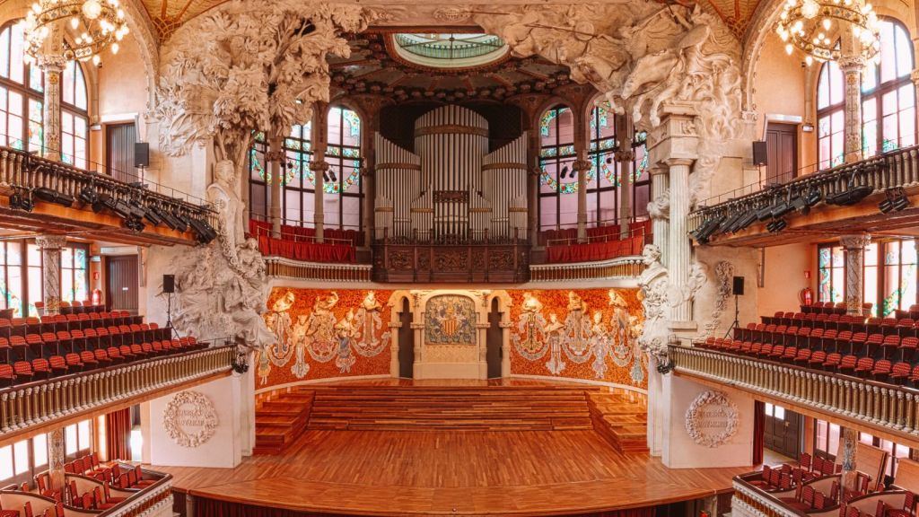 <p>Experience the mesmerizing energy of a flamenco show at Palau de la Música Catalana. Watch passionate dancers, listen to soulful music, and witness intricate footwork that embodies the essence of this traditional Spanish art form.</p><p class="has-text-align-center has-medium-font-size">Read also: <a href="https://worldwildschooling.com/hidden-european-gems/">Hidden Gems in Europe</a></p>