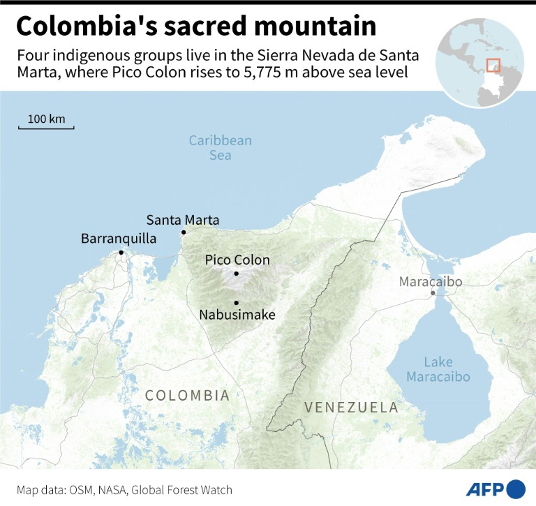 indigenous colombians fret as sacred mountain glaciers melt