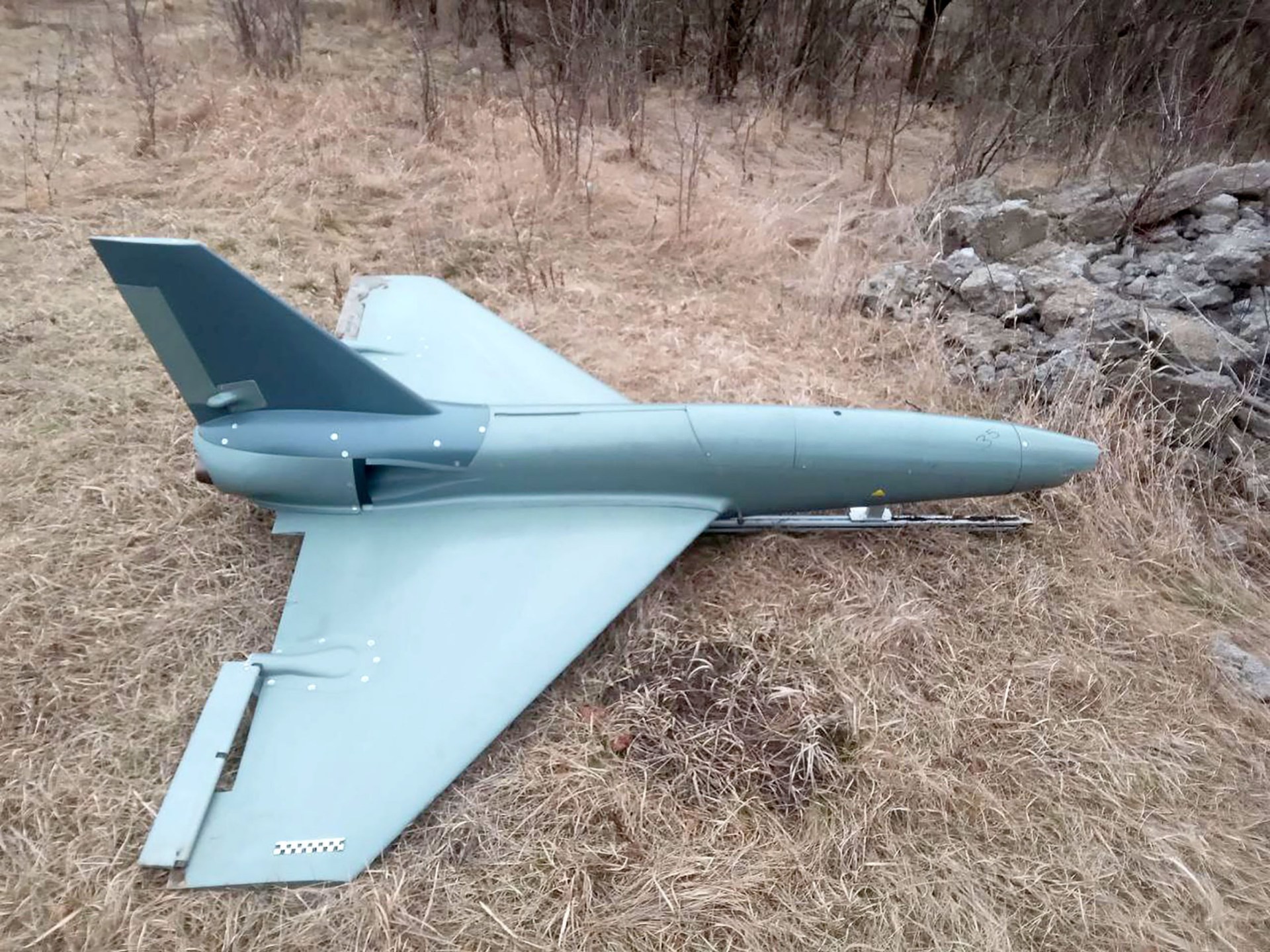 russia captures british 'kamikaze' drone actually used for target practice