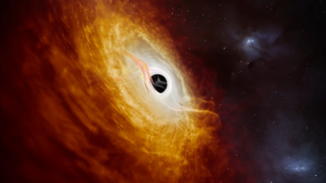 time-travelling black hole is 'most hellish place' in the universe