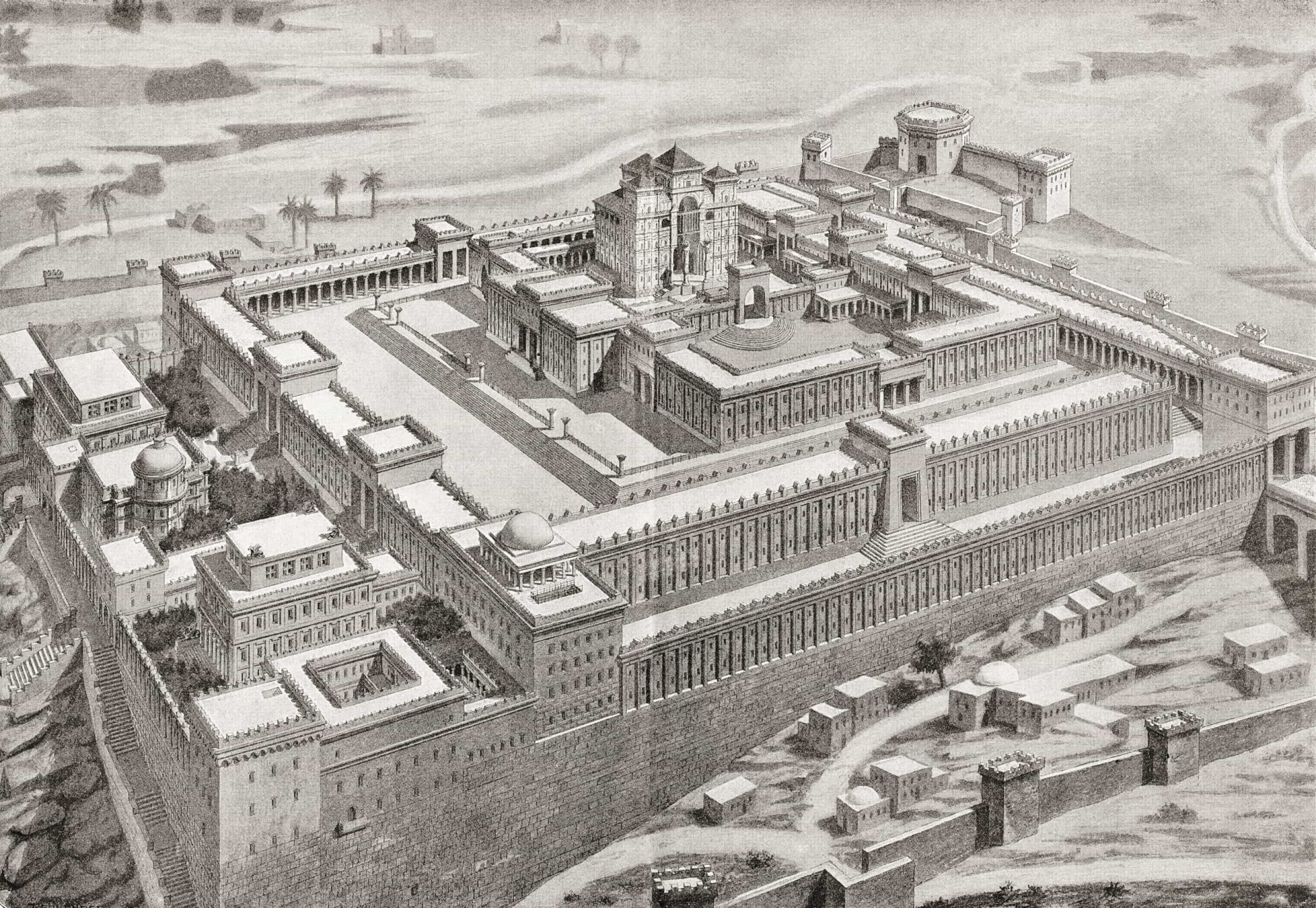 <p>In 597 and 587 BCE, the Babylonian Empire conquered the Israelites. Jerusalem was sacked and the Ark, supposedly stored in the temple, vanished. Pictured is an artist's impression of Solomon's Temple before it was destroyed by Nebuchadnezzar II, King of Babylon, after the Siege of Jerusalem of 587 BCE.</p><p><a href="https://www.msn.com/en-ph/community/channel/vid-7xx8mnucu55yw63we9va2gwr7uihbxwc68fxqp25x6tg4ftibpra?cvid=94631541bc0f4f89bfd59158d696ad7e">Follow us and access great exclusive content every day</a></p>
