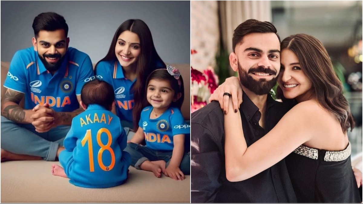 Anushka Sharma, Virat Kohli's AI-generated Pics With Newborn Son Akaay ...