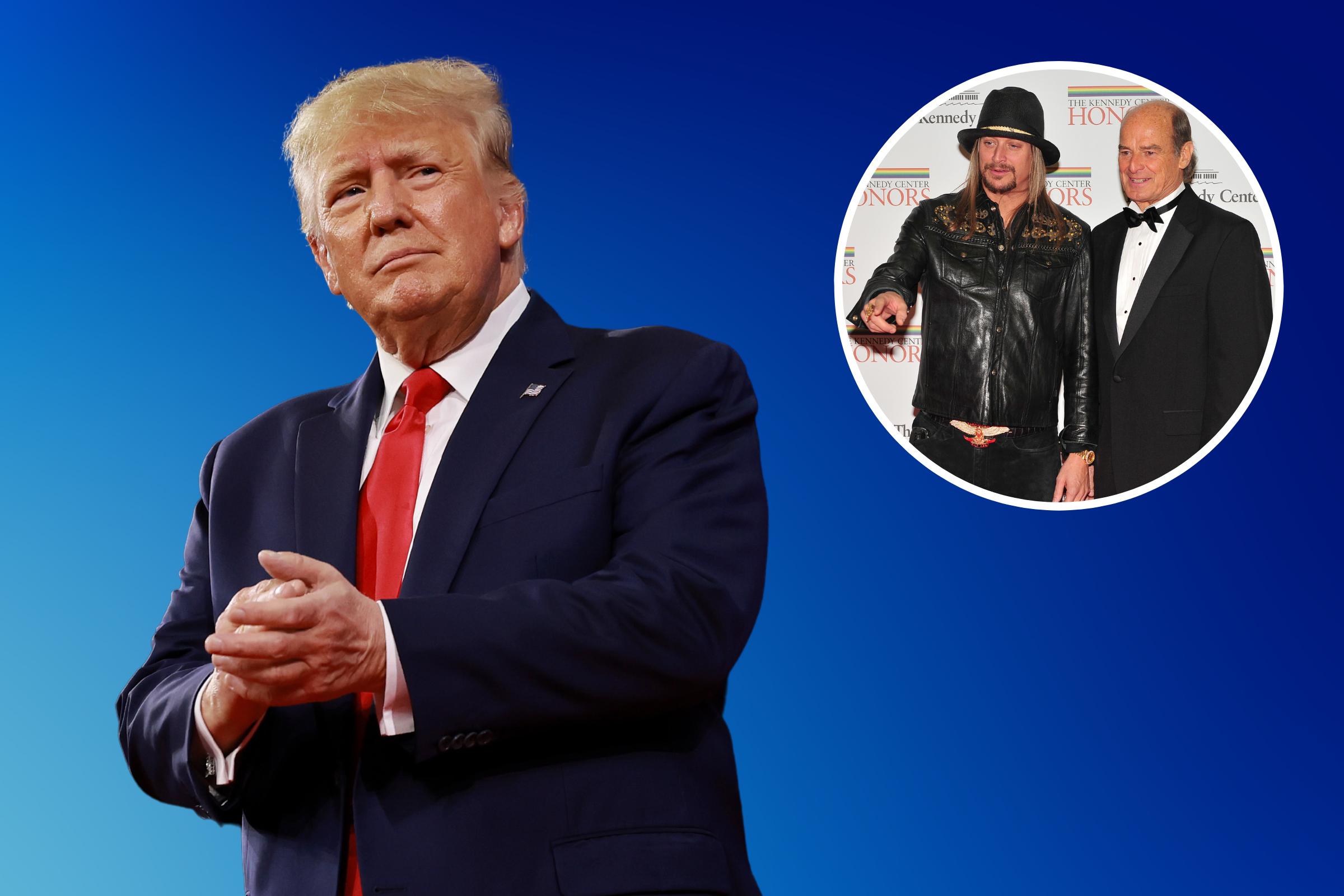 Donald Trump Sends Message To Kid Rock's Father