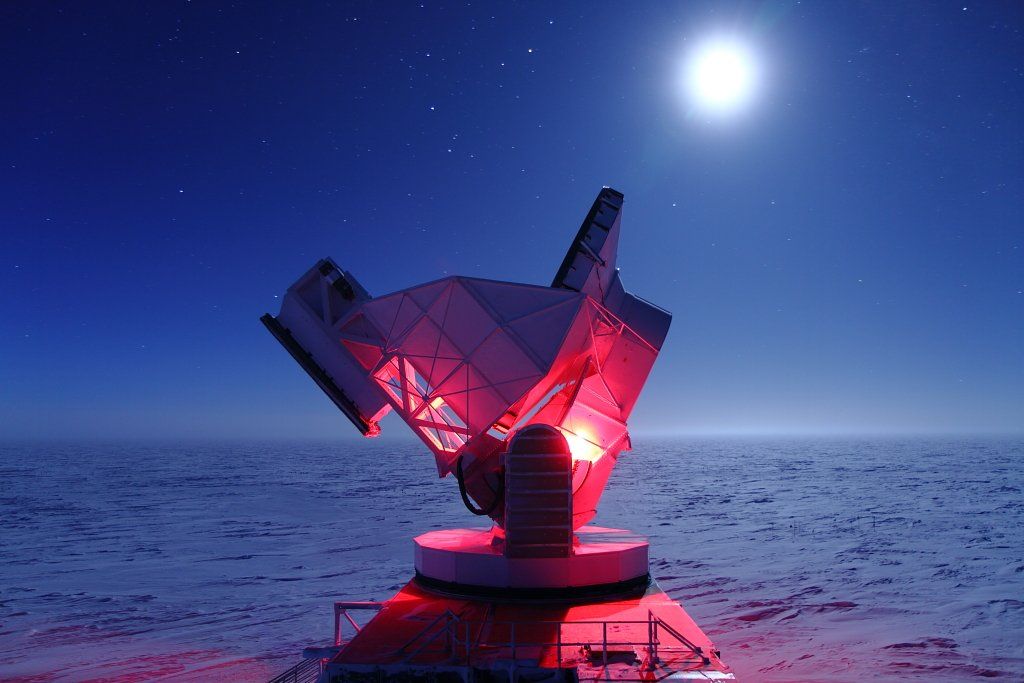 secret dark matter could be discovered by south pole telescope