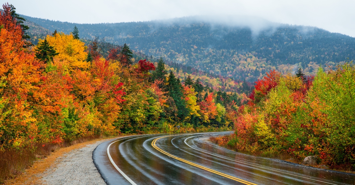 <p> The natural beauty is the draw on this stunning 34.5-mile drive from Lincoln to Conway. From east to west, drivers are taken on winding roads through the White Mountains. For those who want to get up close and personal with nature, there are hiking trails and campgrounds. </p>