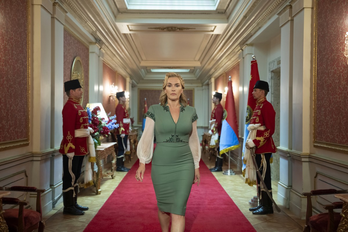 Trust me when I say you've never seen Kate Winslet like this. This new TV show takes place within the walls of a palace and the modern European regime that's running the country. But the more time passes, the more the entire regime begins to unravel. <em>The Regime premieres on Max March 3 and stars Kate Winslet, Matthias Schoenaerts, Guillaume Gallienne, Andrea Riseborough, Martha Plimpton, and Hugh Grant.</em>