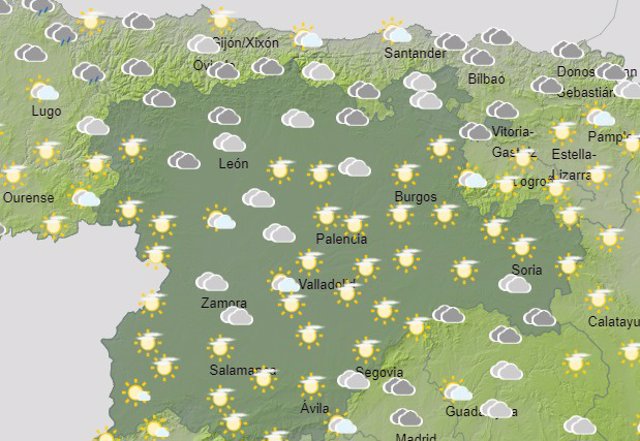 La Aemet Activa El Aviso Amarillo Este Jueves En Seis Provincias De CyL ...