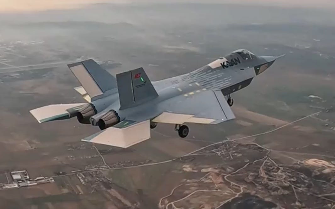 turkey didn't get the f-35, but the new fifth-generation fighter jet it's been working on just made its first flight