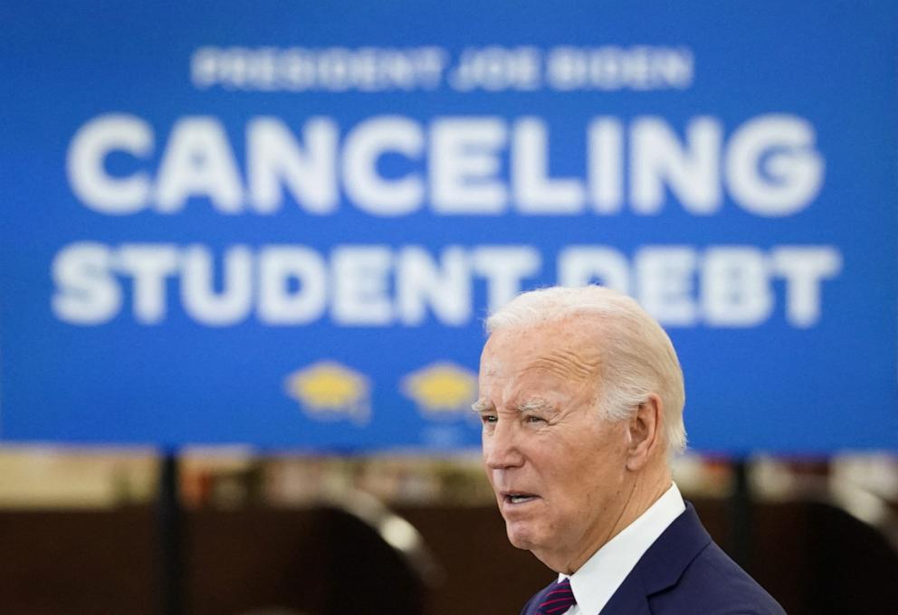 biden touts new student debt relief as ticket to 'chase dreams'