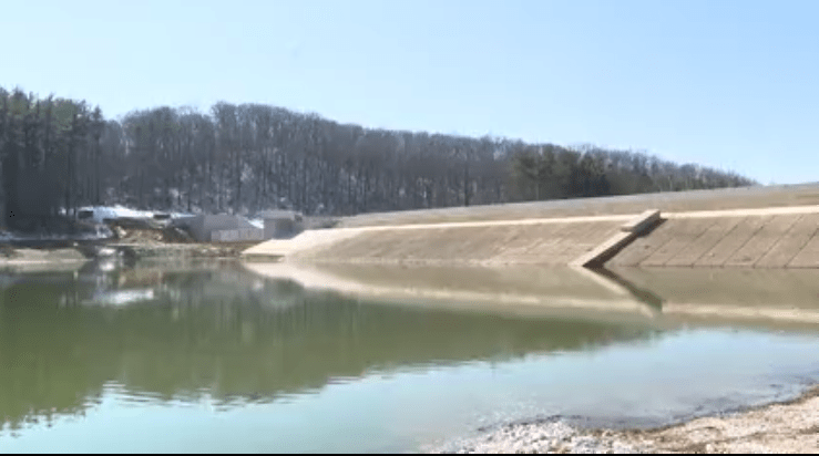 york county lake begins refilling process
