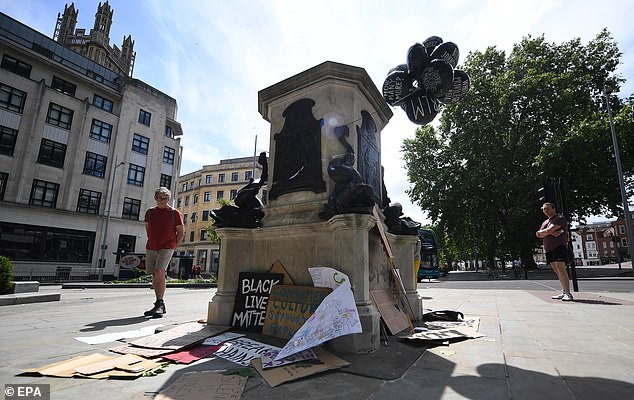 statue of slave trader edward colston will be permanently kept at a bristol museum nearly four years after it was toppled by black lives matter activists