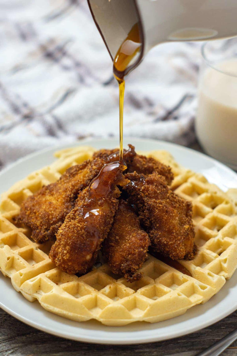 Easy Southern Chicken and Waffles Recipe